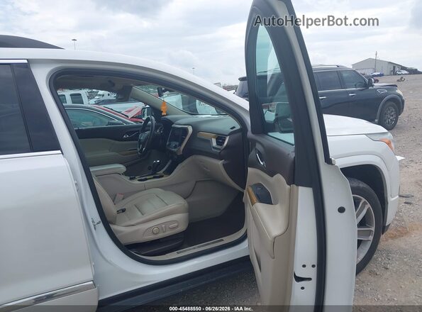 1GKKNXLS8HZ280939 2017 GMC ACADIA White წინა სალონის ხედი