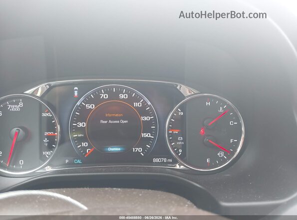 1GKKNXLS8HZ280939 2017 GMC ACADIA White უკანა სავარძლების ხედი