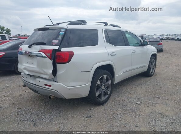 1GKKNXLS8HZ280939 2017 GMC ACADIA White უკანა მარჯვენა