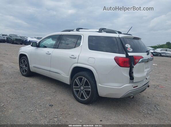 1GKKNXLS8HZ280939 2017 GMC ACADIA White სალონის 360-გრადუსიანი ხედი