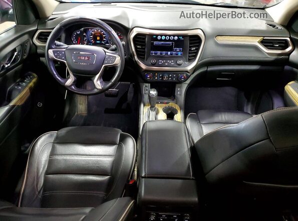 1GKKNXLS8HZ281007 2017 GMC ACADIA Burgundy წინა პანელის ხედი