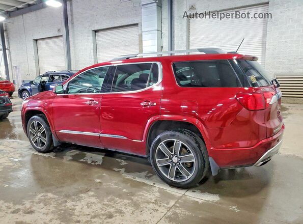 1GKKNXLS8HZ281007 2017 GMC ACADIA Burgundy უკანა მარცხენა