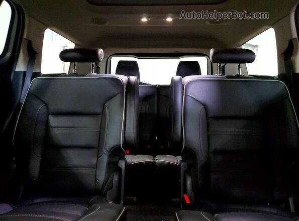 1GKKNXLS8HZ281007 2017 GMC ACADIA Burgundy უკანა სავარძლების ხედი