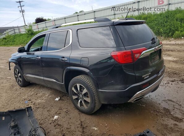 1GKKNXLS8HZ306035 2017 GMC ACADIA Черный Задняя левая четверть