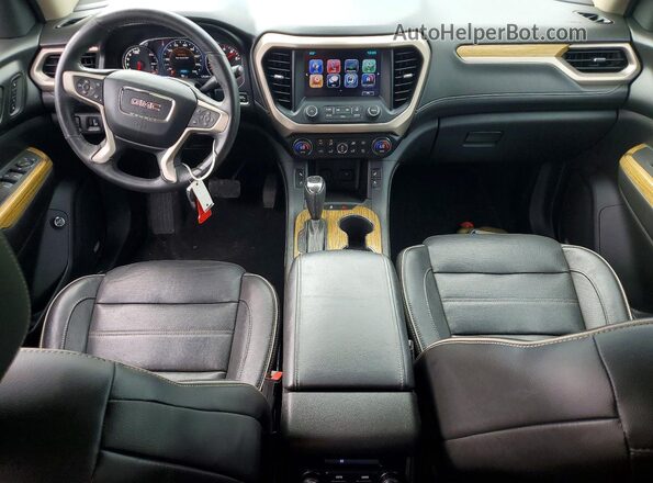 1GKKNXLS8HZ306035 2017 GMC ACADIA Черный Вид панели приборов