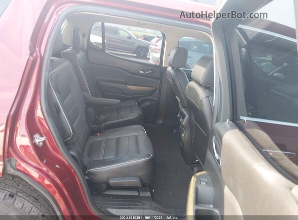 1GKKNXLS8JZ117343 2018 GMC ACADIA Red 