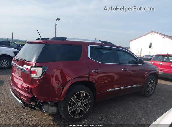 1GKKNXLS8JZ117343 2018 GMC ACADIA Red 