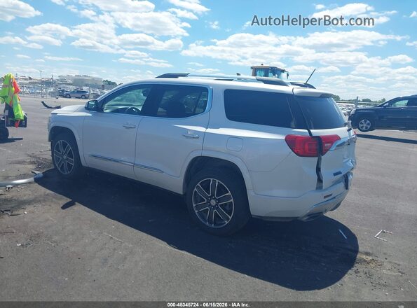 1GKKNXLS8JZ136359 2018 GMC ACADIA White Tył lewy