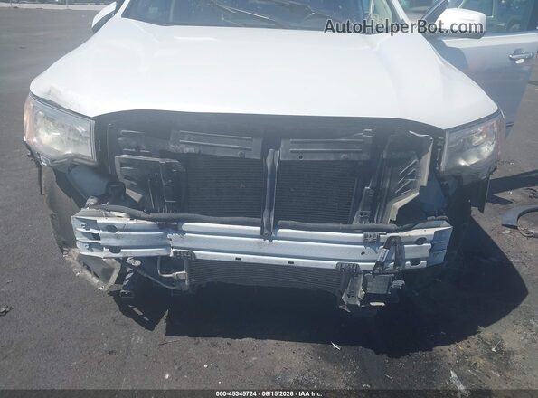 1GKKNXLS8JZ136359 2018 GMC ACADIA White Widok z przodu