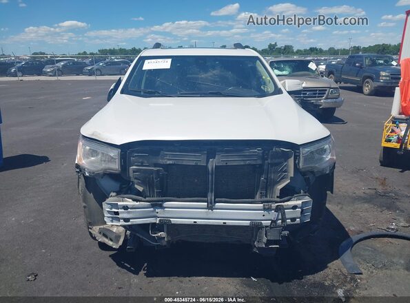 1GKKNXLS8JZ136359 2018 GMC ACADIA White Widok wnętrza z tyłu