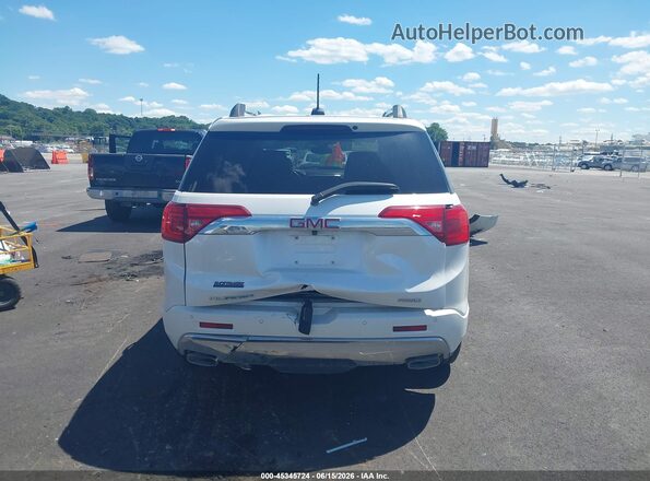 1GKKNXLS8JZ136359 2018 GMC ACADIA White 