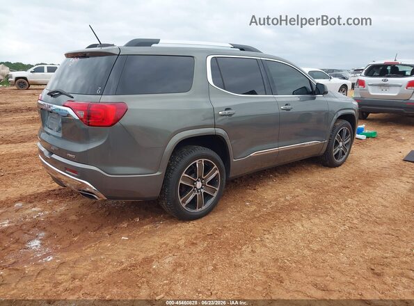 1GKKNXLS8JZ178160 2018 GMC ACADIA Серый Задняя правая четверть