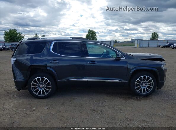 1GKKNXLS8MZ172993 2021 GMC ACADIA Black უკანა სალონის ხედი