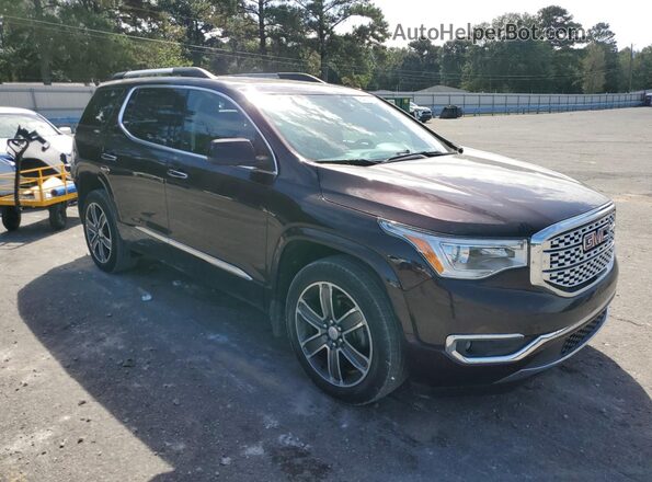 1GKKNXLS9JZ126004 2018 GMC ACADIA Burgundy Առջևի աջ