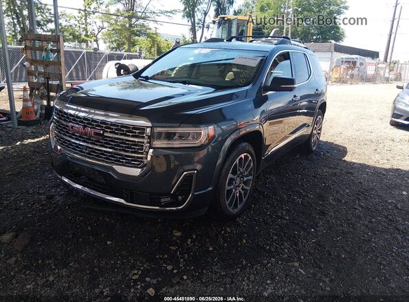 1GKKNXLS9LZ105818 2020 GMC ACADIA Blue Առջևի ձախ երեք քառորդ տեսարան