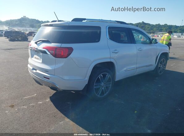 1GKKNXLSXHZ144358 2017 GMC ACADIA White Trasero derecho