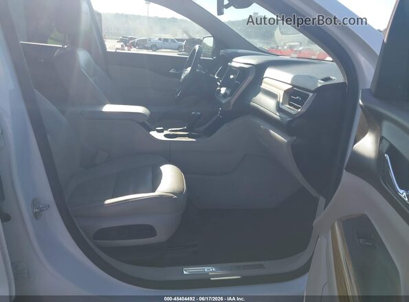 1GKKNXLSXHZ144358 2017 GMC ACADIA White Vista interior delantera