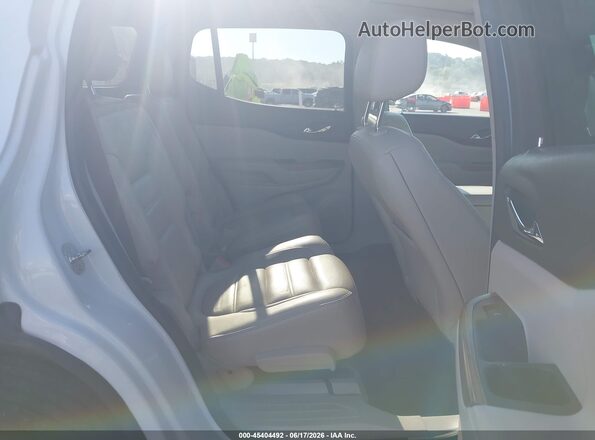 1GKKNXLSXHZ144358 2017 GMC ACADIA White Vista de la etiqueta del VIN