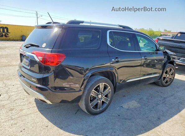 1GKKNXLSXHZ256884 2017 GMC ACADIA Black Հետևի աջ