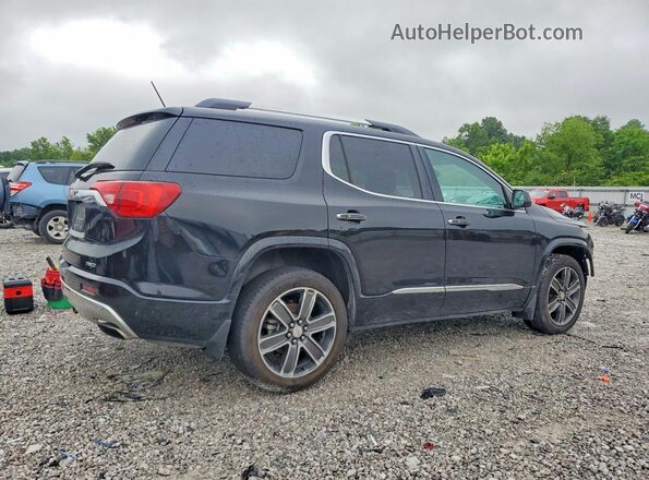 1GKKNXLSXJZ158458 2018 GMC ACADIA Black Հետևի աջ