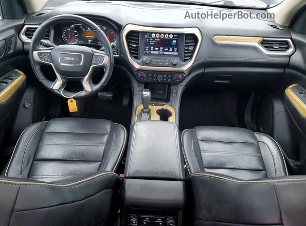 1GKKNXLSXJZ158458 2018 GMC ACADIA Black Առջևի վահանակի տեսք