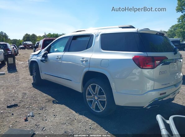 1GKKNXLSXKZ121640 2019 GMC ACADIA White Widok wnętrza z tyłu