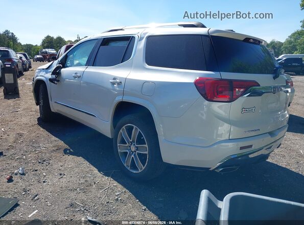 1GKKNXLSXKZ121640 2019 GMC ACADIA White Tył lewy