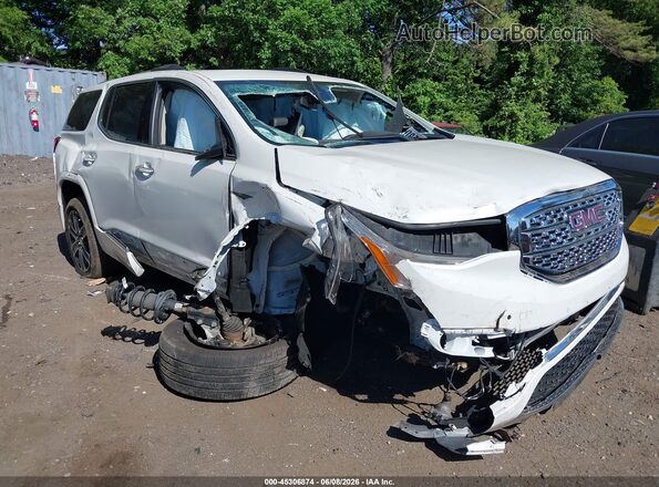1GKKNXLSXKZ121640 2019 GMC ACADIA White Widok z przodu