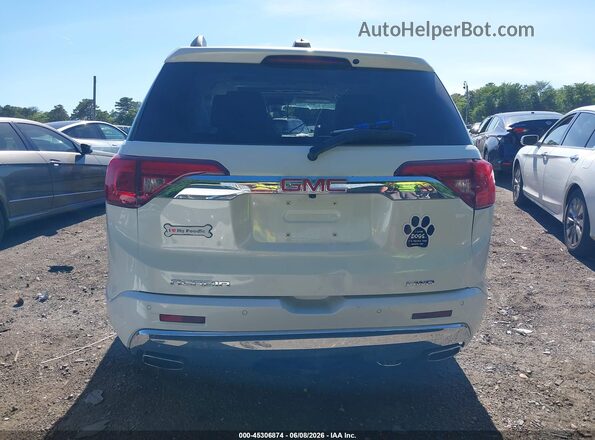 1GKKNXLSXKZ121640 2019 GMC ACADIA White 