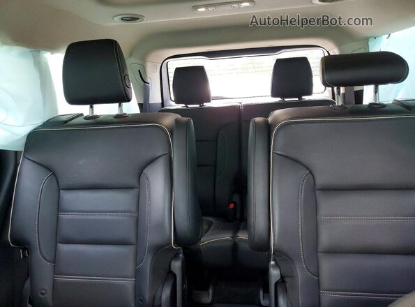 1GKKNXLSXKZ162057 2019 GMC ACADIA Gray უკანა სავარძლების ხედი