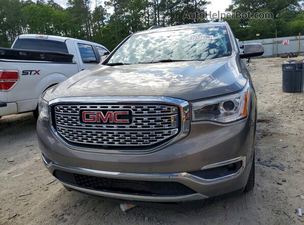 1GKKNXLSXKZ162057 2019 GMC ACADIA Gray წინა ხედი