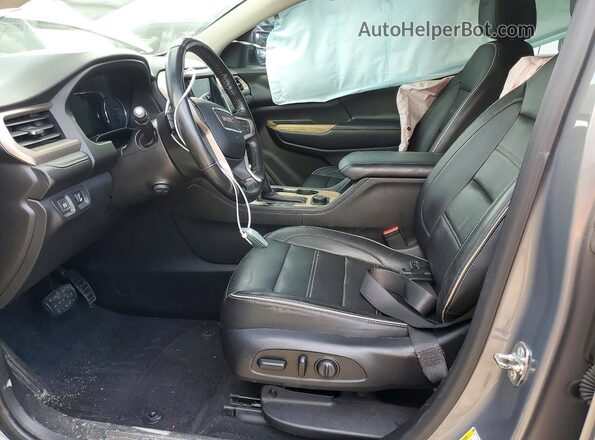 1GKKNXLSXKZ162057 2019 GMC ACADIA Gray წინა სალონის ხედი