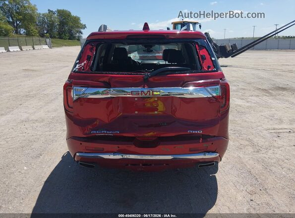 1GKKNXLSXMZ230537 2021 GMC ACADIA Red 