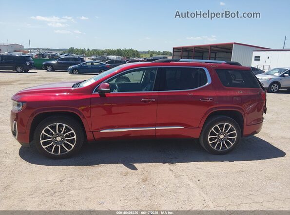 1GKKNXLSXMZ230537 2021 GMC ACADIA Red 360 interior view