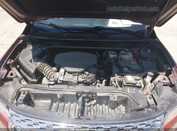 1GKKNXLSXMZ230537 2021 GMC ACADIA Red Rear view