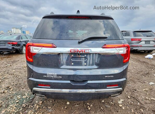 1GKKNXLSXNZ150205 2022 GMC ACADIA Серый Вид сзади