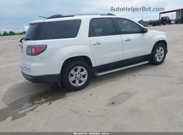 1GKKRNED2GJ211510 2016 GMC ACADIA White უკანა მარჯვენა