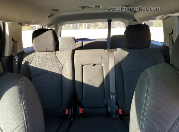 1GKKRNED5GJ278005 2016 GMC ACADIA Charcoal Rear seats view