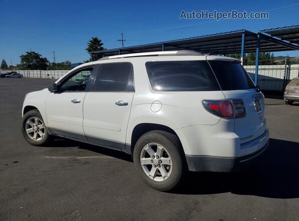 1GKKRNED9GJ106236 2016 GMC ACADIA White Tył lewy