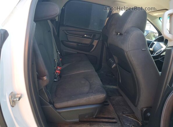 1GKKRNED9GJ106236 2016 GMC ACADIA White Widok wnętrza z tyłu