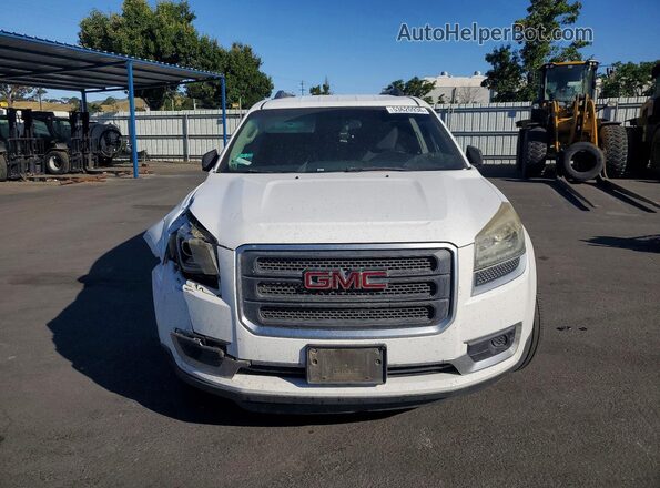 1GKKRNED9GJ106236 2016 GMC ACADIA White Widok z przodu