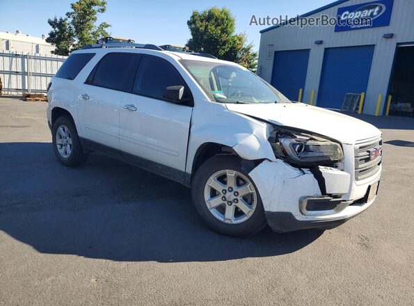 1GKKRNED9GJ106236 2016 GMC ACADIA White Przód prawy