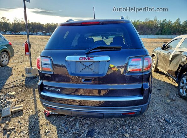 1GKKRPKDXGJ138371 2016 GMC ACADIA Burgundy უკანა ხედი
