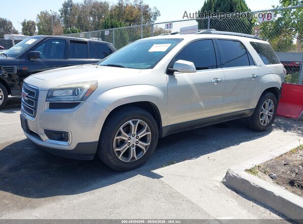 1GKKRRKD3GJ271369 2016 GMC ACADIA Бежевый Передняя левая четверть