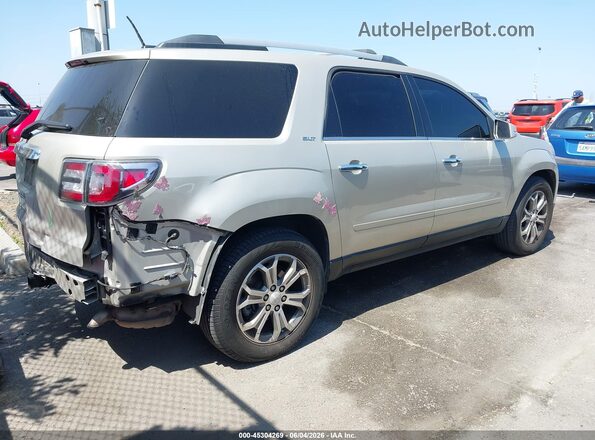 1GKKRRKD3GJ271369 2016 GMC ACADIA Бежевый Задняя правая четверть