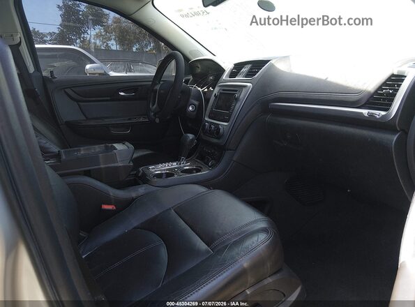 1GKKRRKD3GJ271369 2016 GMC ACADIA Бежевый Вид салона спереди