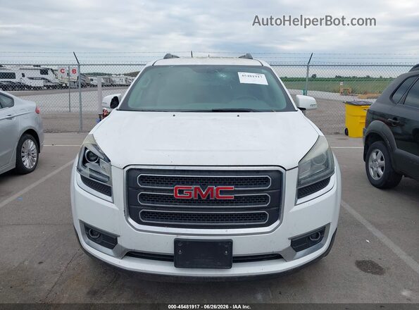 1GKKRRKD6GJ154885 2016 GMC ACADIA White Սալոնի հետևի տեսք