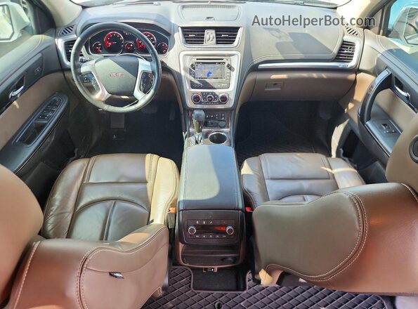 1GKKRSKD0HJ201059 2017 GMC ACADIA White წინა პანელის ხედი