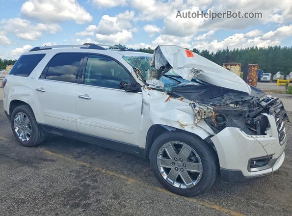 1GKKRSKD9HJ213422 2017 GMC ACADIA White Przód prawy