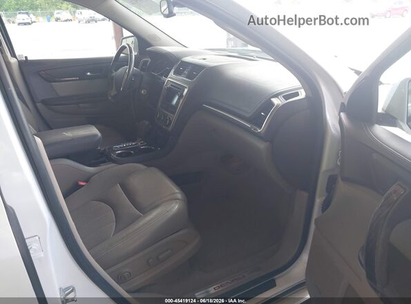 1GKKRTKD4GJ109635 2016 GMC ACADIA Белый Вид салона спереди